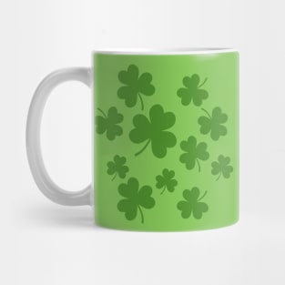 St Patrick's Day Shamrock Clover Pattern Mug